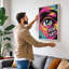 Eye Pop Art - Wrapped Canvas-1608372549-1608372558