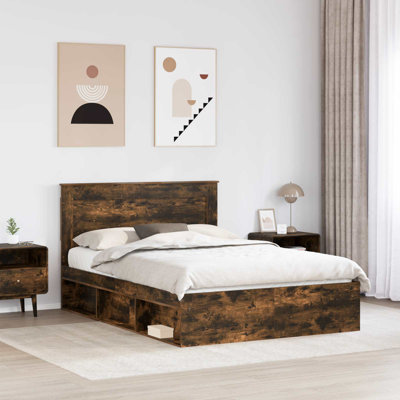Solid Wood Bed