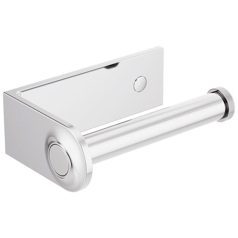Kintsu® Wall Mount Toilet Paper Holder, Polished Chrome