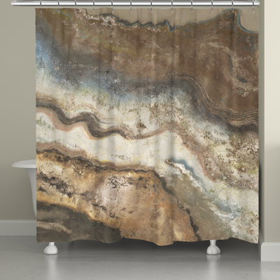 Caneadea Abstract Shower Curtain