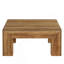 Table basse carrée rustique 39,37 po pour salon