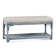 Banc de rangement en osier Summer Retreat