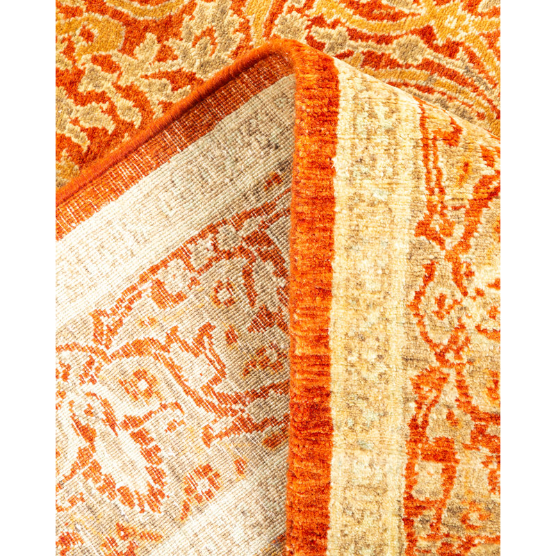 Classic One-of-a-Kind 4' 0" X 6' 1" Hand Knotted Area Rug