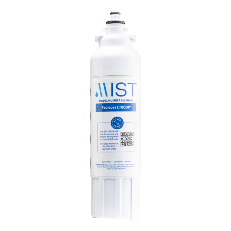 Mist LT800P Replacement Refrigerator Water Filter Compatible with: LG ADQ73613401, Kenmore 9490