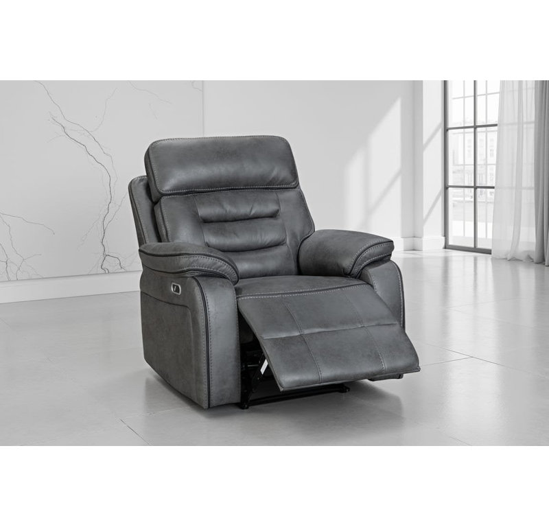 Bittany 95cm Wide Standard Recliner, Power - Push Button