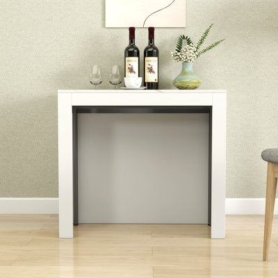 Table de salle à manger extensible avec rangement pour 5 panneaux d'extension. Des réunions, des mariages et des fêtes parfaits. Prises de courant intégrées en panneau de particules de 15 mm de 3 m. Support central renforcé