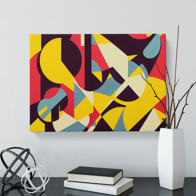 Elegant Modern Abstract Art - Wrapped Canvas