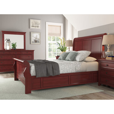 Melfa Sleigh Bed