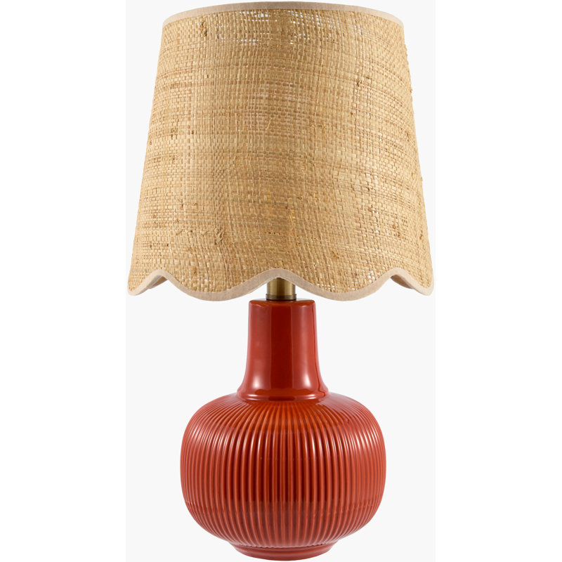 Lampe de table Horton, Rouge