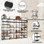 24 Pair Stackable Shoe Rack
