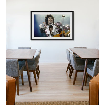 Prince Performs Giclee Print by Getty Images