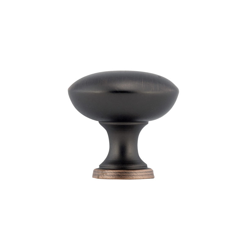Poignée ronde 1 3/16" de diamètre Expression, Bronze huilé et brossé