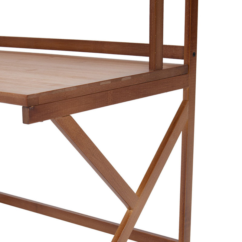 Freestanding Wood Spice Rack
