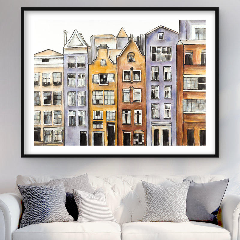 Amsterdam House Hotel, reproduction encadrée