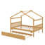 Lit en bois avec lit gigogne simple-27992280-27992283