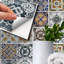 5.91'' W x 5.91'' L PVC Peel and Stick Field Tile