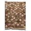 Tapis brun Oliveri