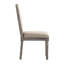 Chaise d'appoint rembourrée en lin Hildemar H 20,5 po-1001641255-1045410043