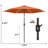 90'' Lighted Market Umbrella-58696586