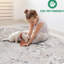 Tapis design non délesté 2 x 3 - teint, pour le salon, la chambre à coucher, le bureau à domicile - convient à la chambre de bébé, style moderne