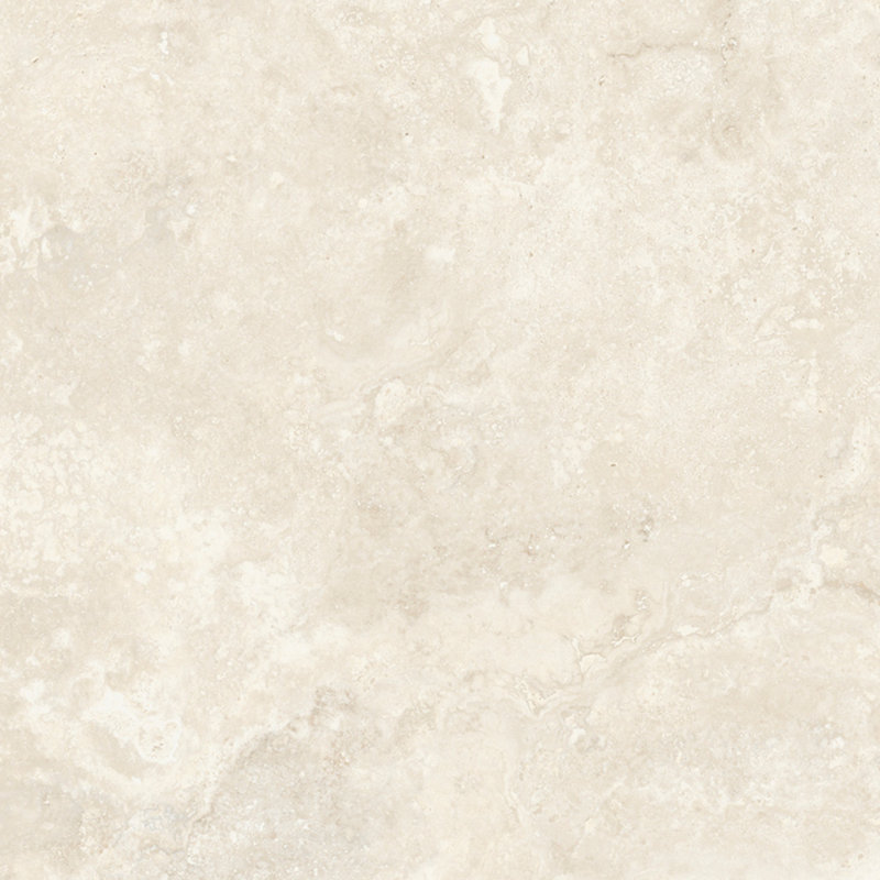 Travino Cross Cut Travertine 24X24 Matte Porcelain Tile, Matte Ivory