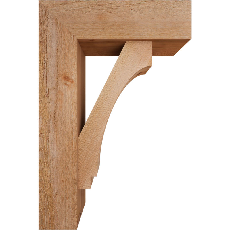 Support de bloc impérial avec entretoise décalée, 36 x 24, Cèdre rouge occidental de l 8 po (scié brut)