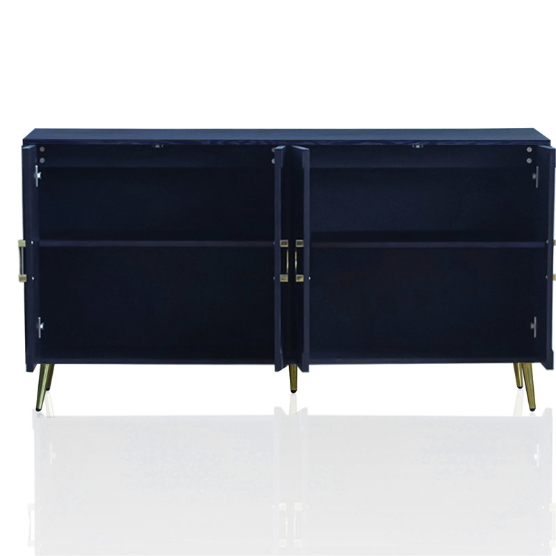 Armoire de rangement Buffet Modern, Marine