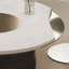 Table basse ronde moderne en marbre