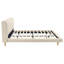 Lit plateforme tapissier Elliot Mid-Century-369981838