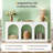 Stylish Arches Side Table,Entryway Table,Stable Console Table-1806495282