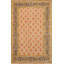 Yellow Hand-Knotted Wool Trellis Motif Geometric Modern Contemporary Carpet Rug-1134675354