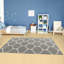 Myshaggy Collection Rugs Trellis Design in Grey-2029947489
