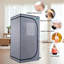 Tente de sauna à vapeur Taraglen Mini Plus avec structure en PVC et télécommande-122908030