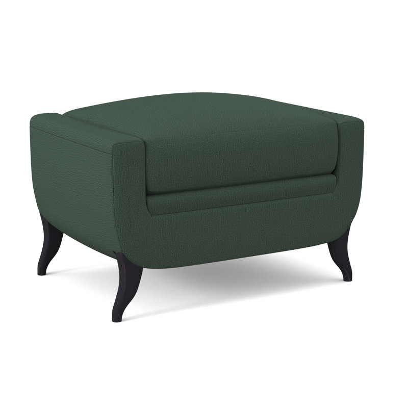 Armstrong Ottoman, Vintage Ebony, Margaret Tangelo