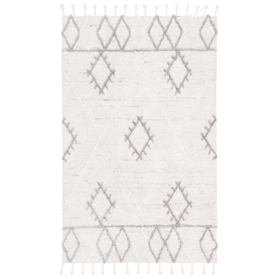 Powell Hand Tufted Wool Geometric Rug