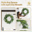 Polyethylene 100cm Wreath
