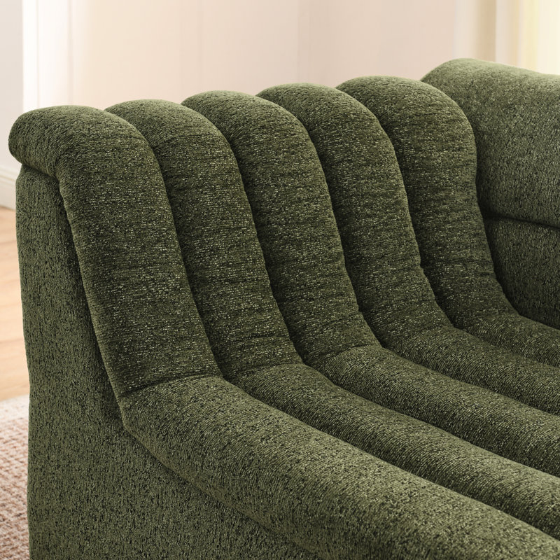 Canapé modulaire et moderne en chenille