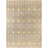 Overdyed One-of-a-Kind 9' 2" X 12' 2" Hand Knotted Area Rug