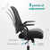 Azaryia Ergonomic Mesh Commercial Use Office Chair Task Chair with Flip-Up Armrest