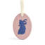 Festive 0.28'' Handmade Stoneware Holiday Shaped Ornament