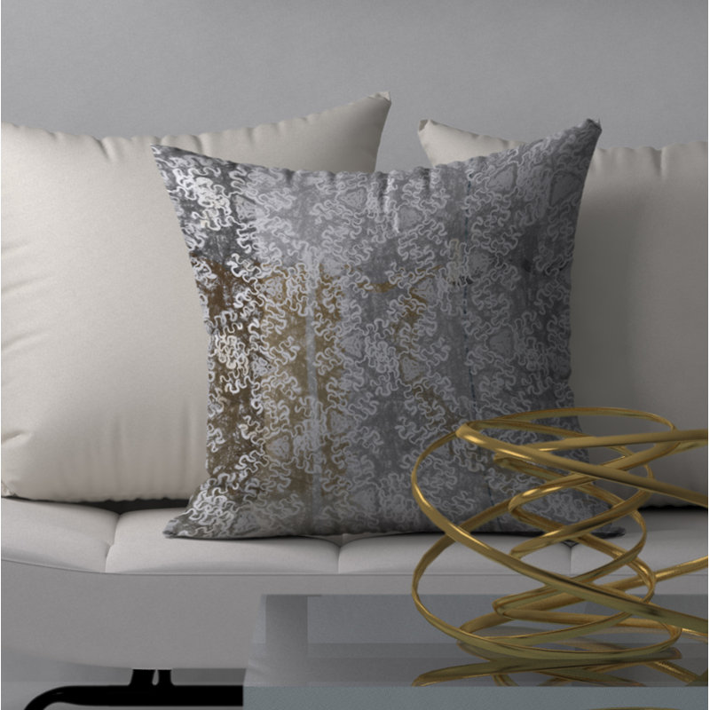 Grande housse de coussin carrée/insert, 24 po x 24 po