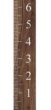 Tableau de croissance en bois Jerald