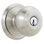 Georgian Keyed Entry - Satin Nickel