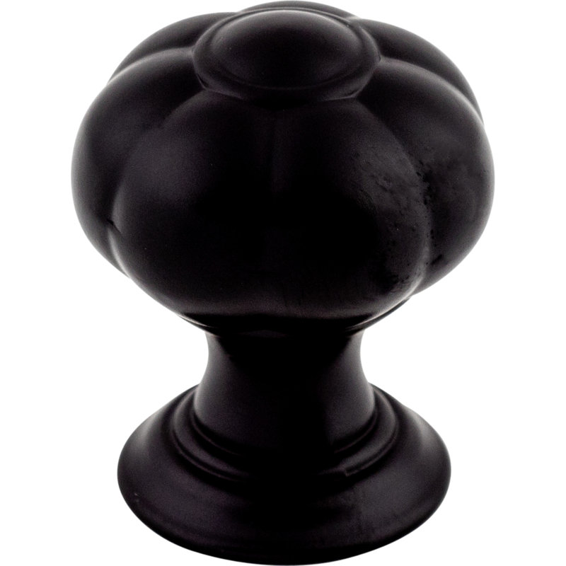 Allington Novelty Knob, Flat Black, 1" Knob Diameter