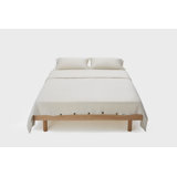 100% Rayon From Bamboo Sheet Set with Extra Soft 1 Flat Sheet, 1 Fitted Sheet with Deep Pockets, & 2 Pillowcases