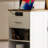 Rolling Wood Kitchen Cart Island-1245967369