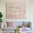 59.1x47.2" Hand-Painted Cherry Blossom Canvas Art