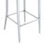 Tabouret de bar moderne rembourré en similicuir avec base en métal-1363334840-1363334843
