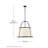 Hinkley Clarke Drum Two-Tone Chandelier Pendant-101221362