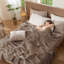 Couverture 100% coton 4 couches MooMee Airy avec frange respirante douce-115808093-133210301